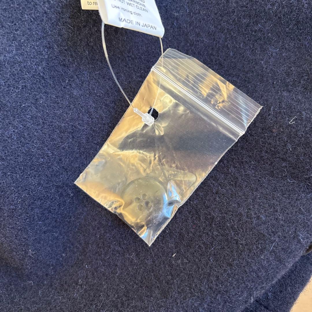 DANTON 24AW ギャザーショートコート WOMEN ネイビー