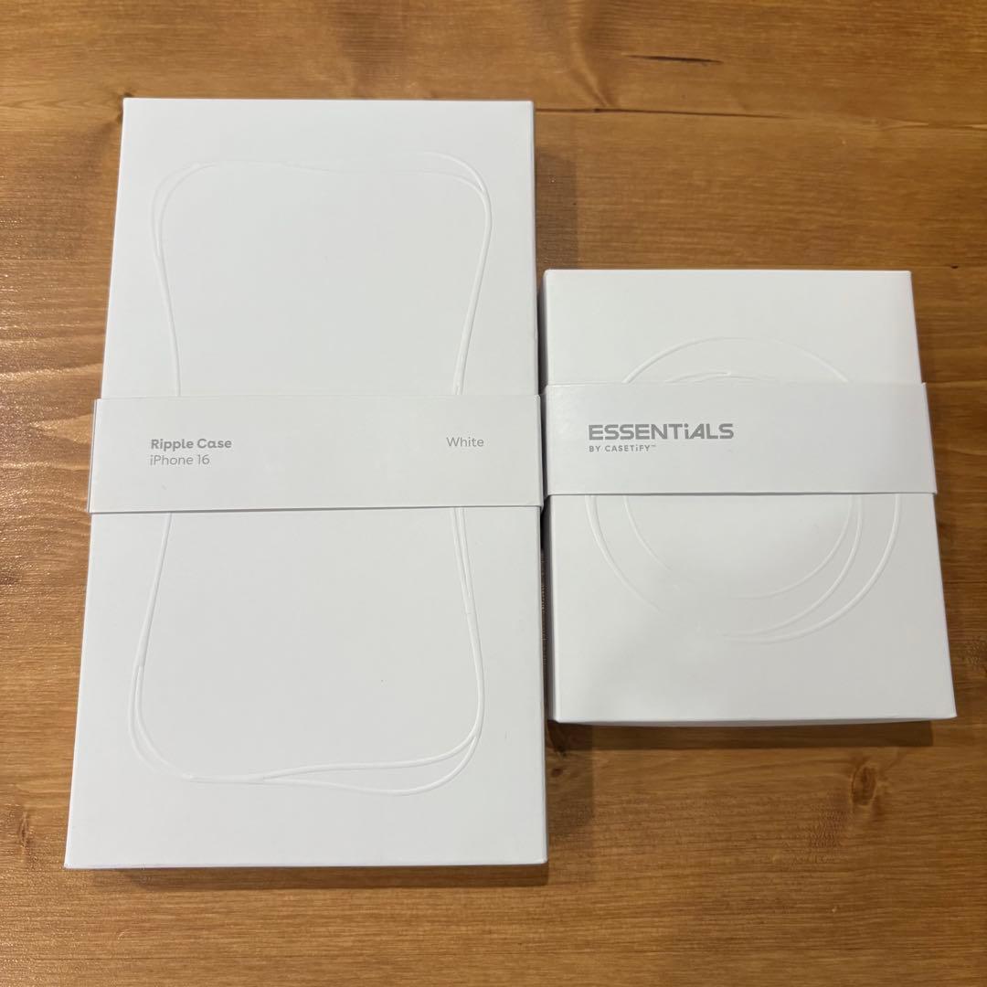 CASETiFY ウェーブ シリコン iPhone16ケース　グリップスタンド付