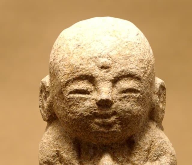 メルカリ出品石地蔵　186