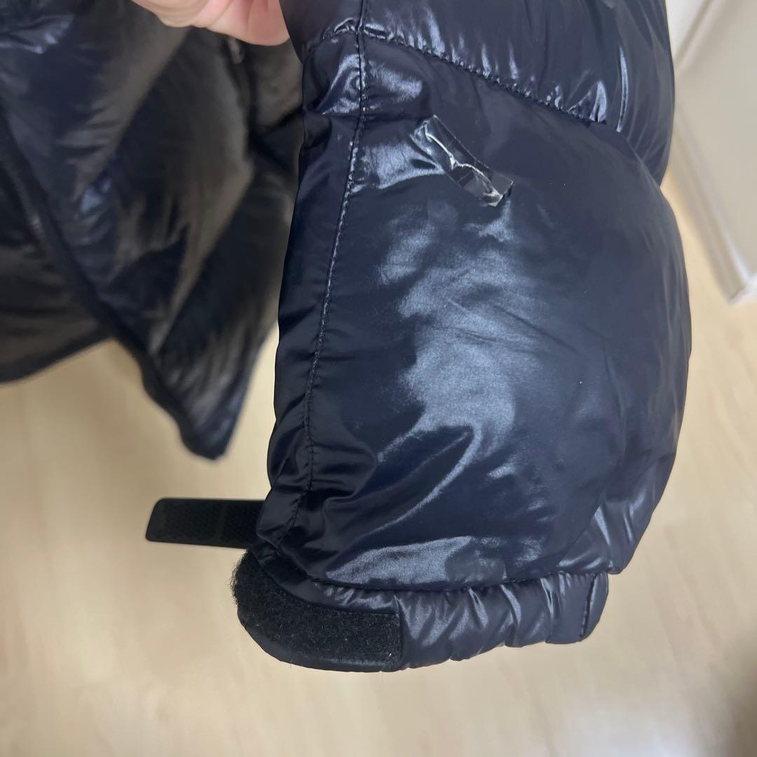 ポロ フード付きダウンジャケット ネイビー