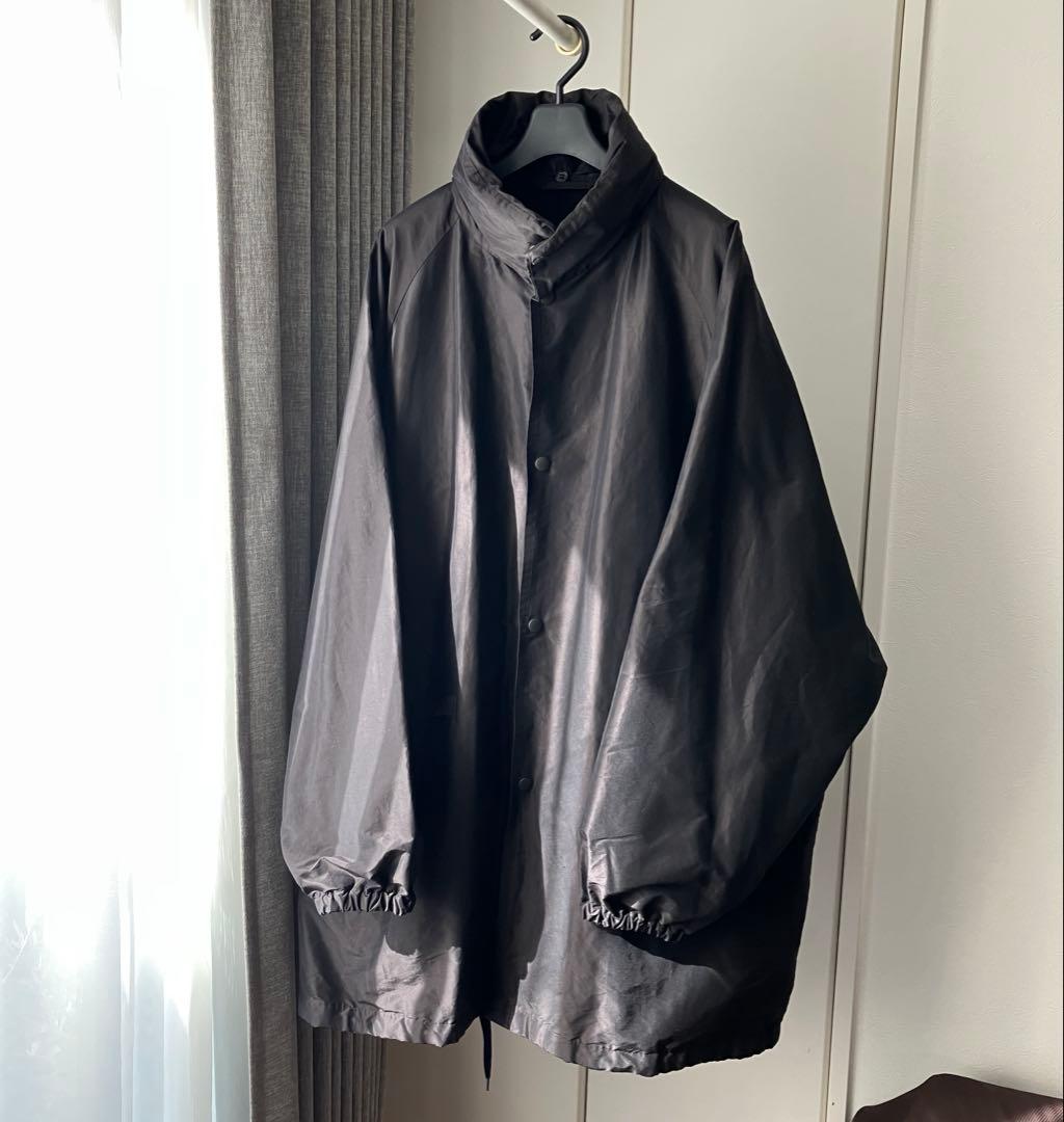 COMOLI コモリ 23AW コットンシルク フーデッドコート size3