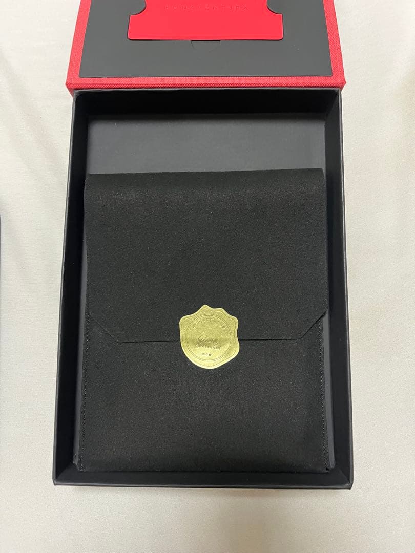 BONAVENTURA iPhone14proスマホケース ブルーリンホワイト