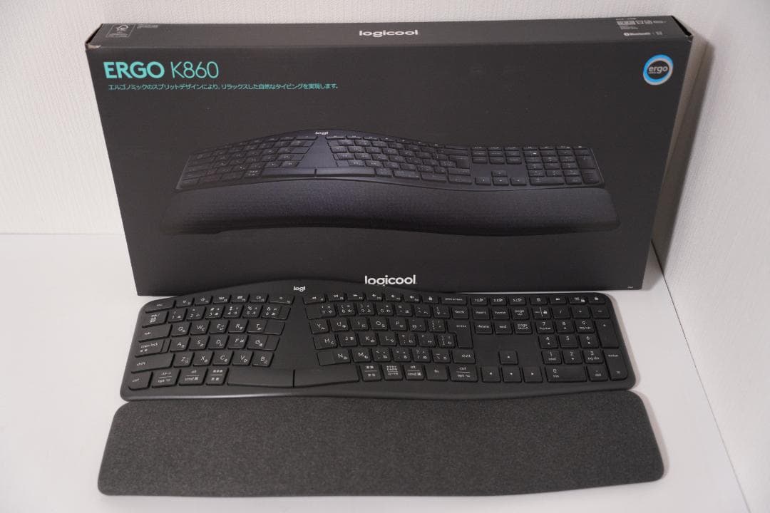 ロジクールERGO K860 エルゴノミック キーボード ワイヤレスキーボード