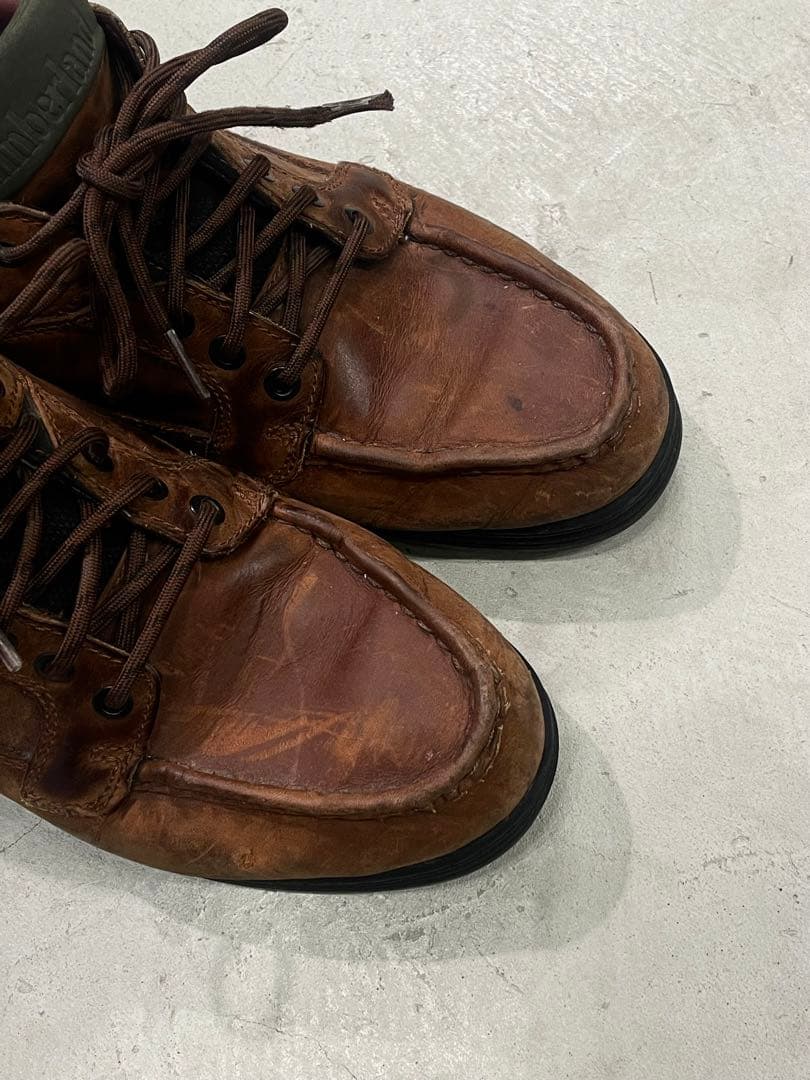 Timberland moc toe goretex ブラウン