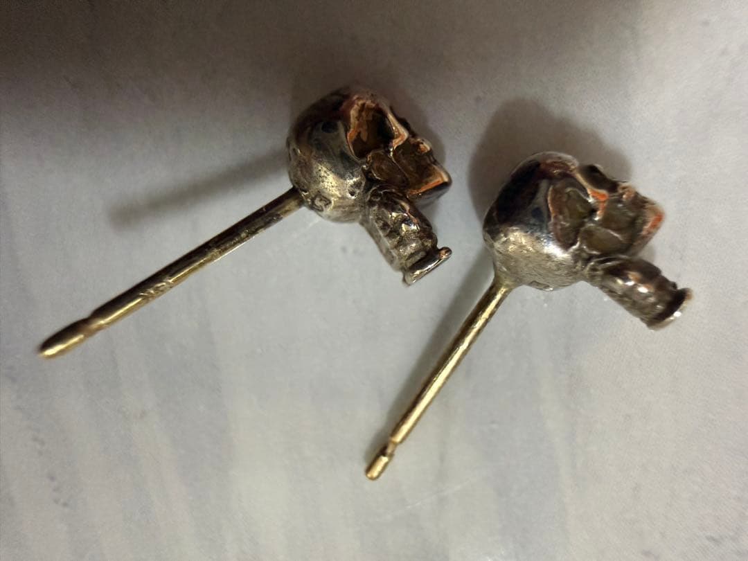 クロムハーツ　両耳　ピアス