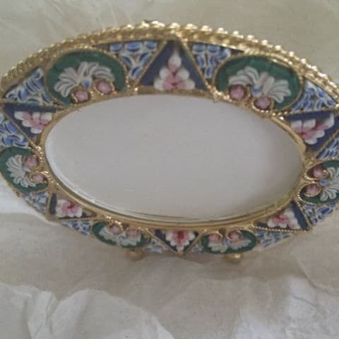 ヴェネチアのミクロモザイク  アート写真たて