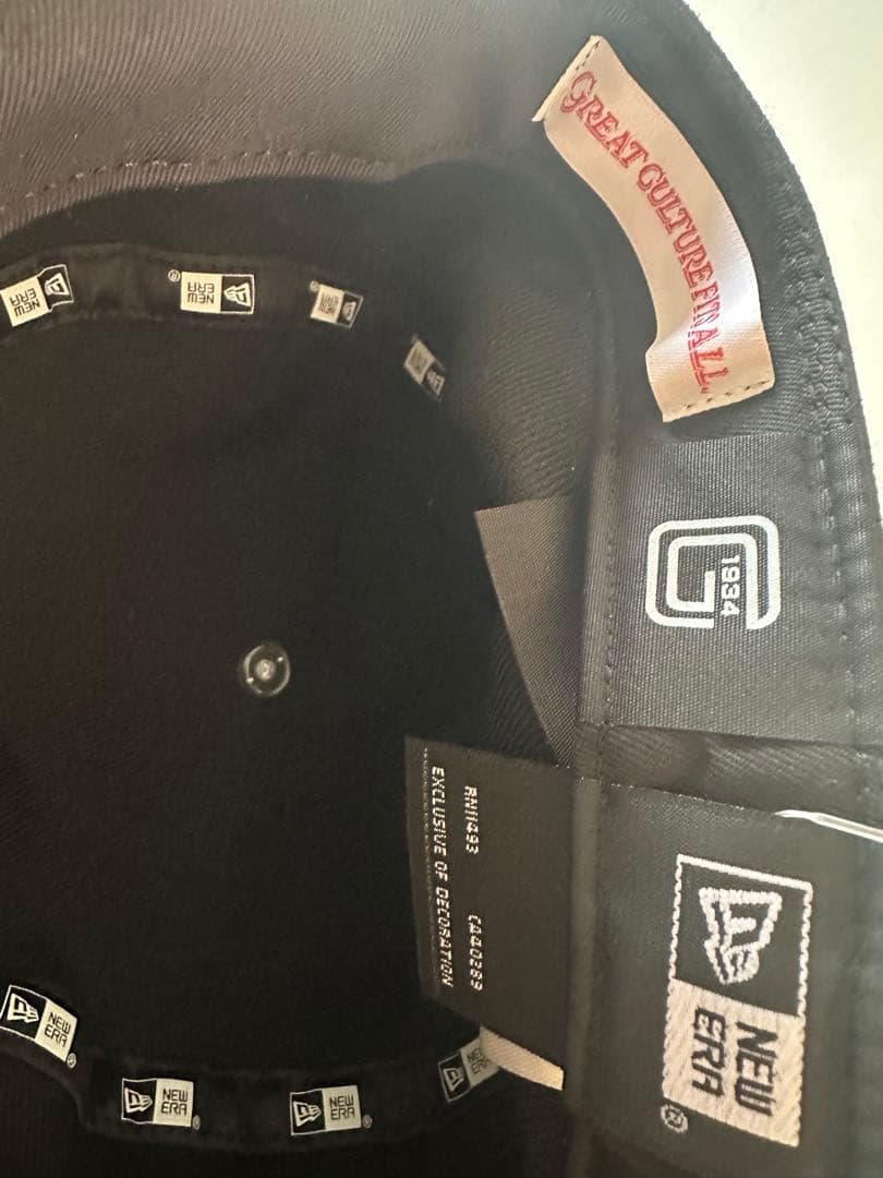 New Era Pillbox ブラック 7 1/4 poggy ジャイアンツ