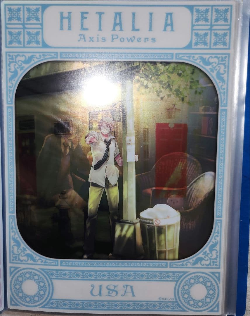 ヘタリア トレーディングクリアポスター 8枚セット