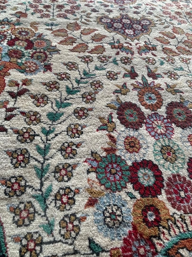 ペルシャ絨毯　ヴィンテージ　手織り