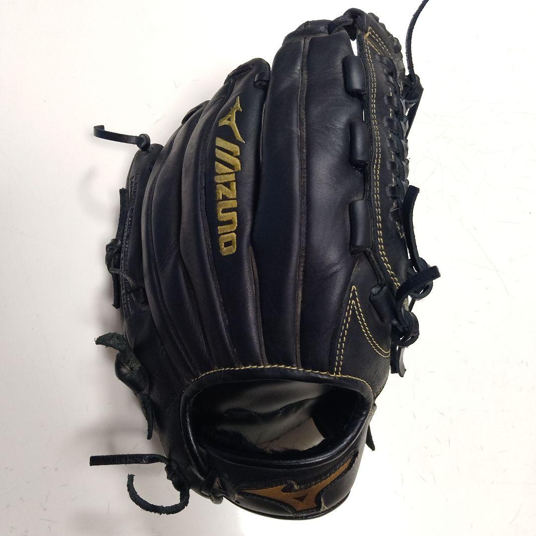 ミズノ製　野球グローブ　軟式　黒色　2個セット