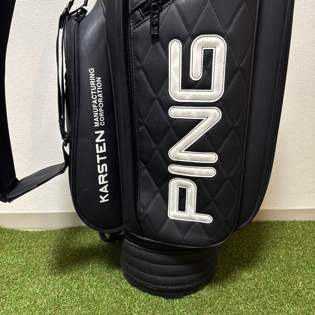 PING ピン 2024年モデル KARSTEN キャディバッグ 9型 ブラック