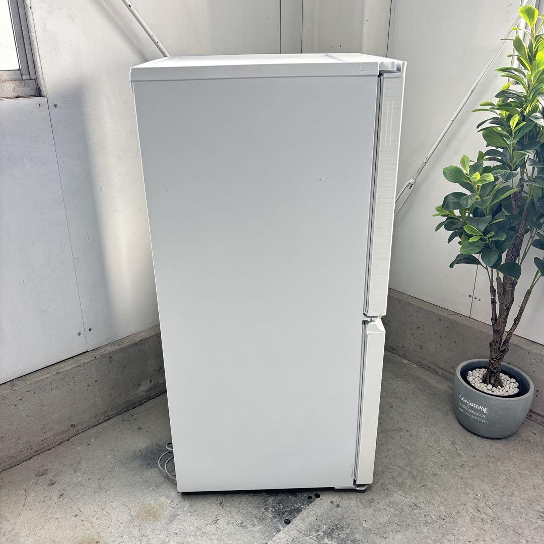 SHARP 146L 2ドア 冷凍冷蔵庫 SJ-D15H-W ホワイト