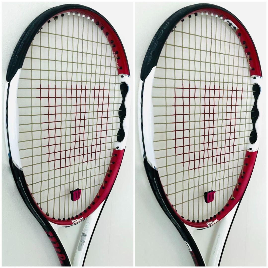 【美品】ウィルソン『Nプロオープン PROOPEN』US限定テニスラケット／G2