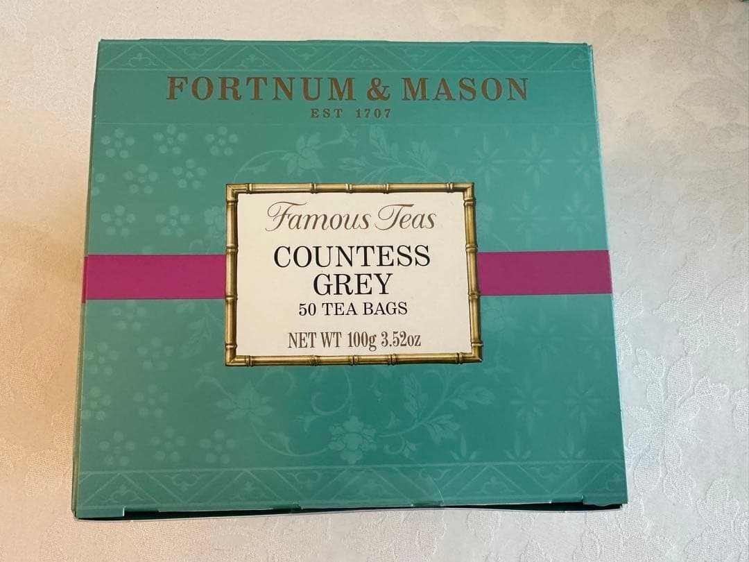 F＆M カウンテスグレー 紅茶 ５０個 ティーバッグ、フォートメーソン250g