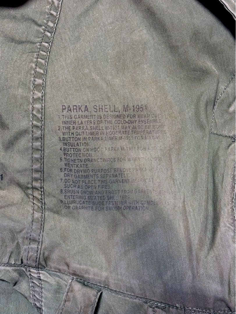 USARMY M51 モッズコート フィッシュテール 実物 S パーカ