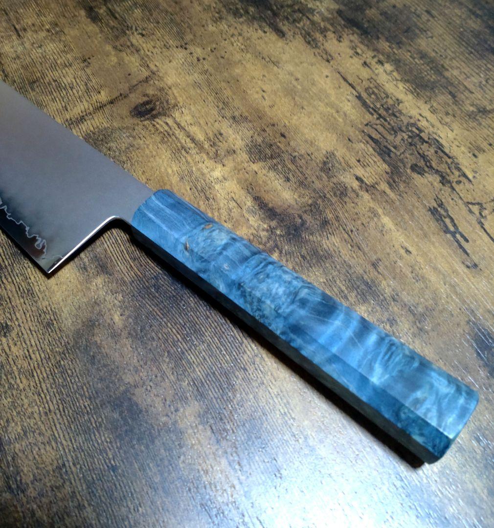 関　打刃物　寛丈　SG2 粉末ハイス 切付和　牛刀 240mm