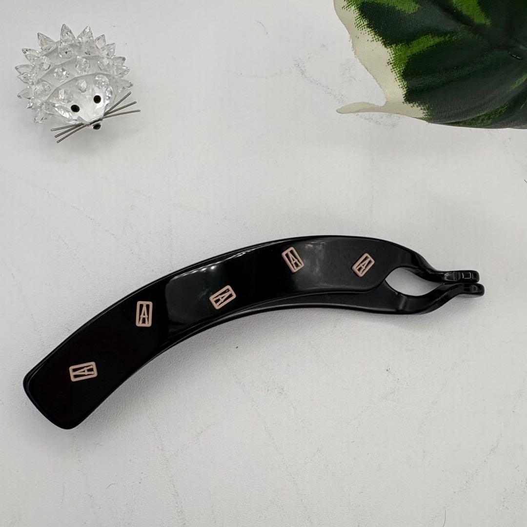 【こんぺいとう様】アレクサンドルドゥパリ　ロゴバナナクリップ　ヘアアクセサリー