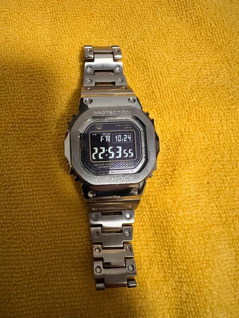 G-SHOCK デジタル腕時計 フルメタルゴールド