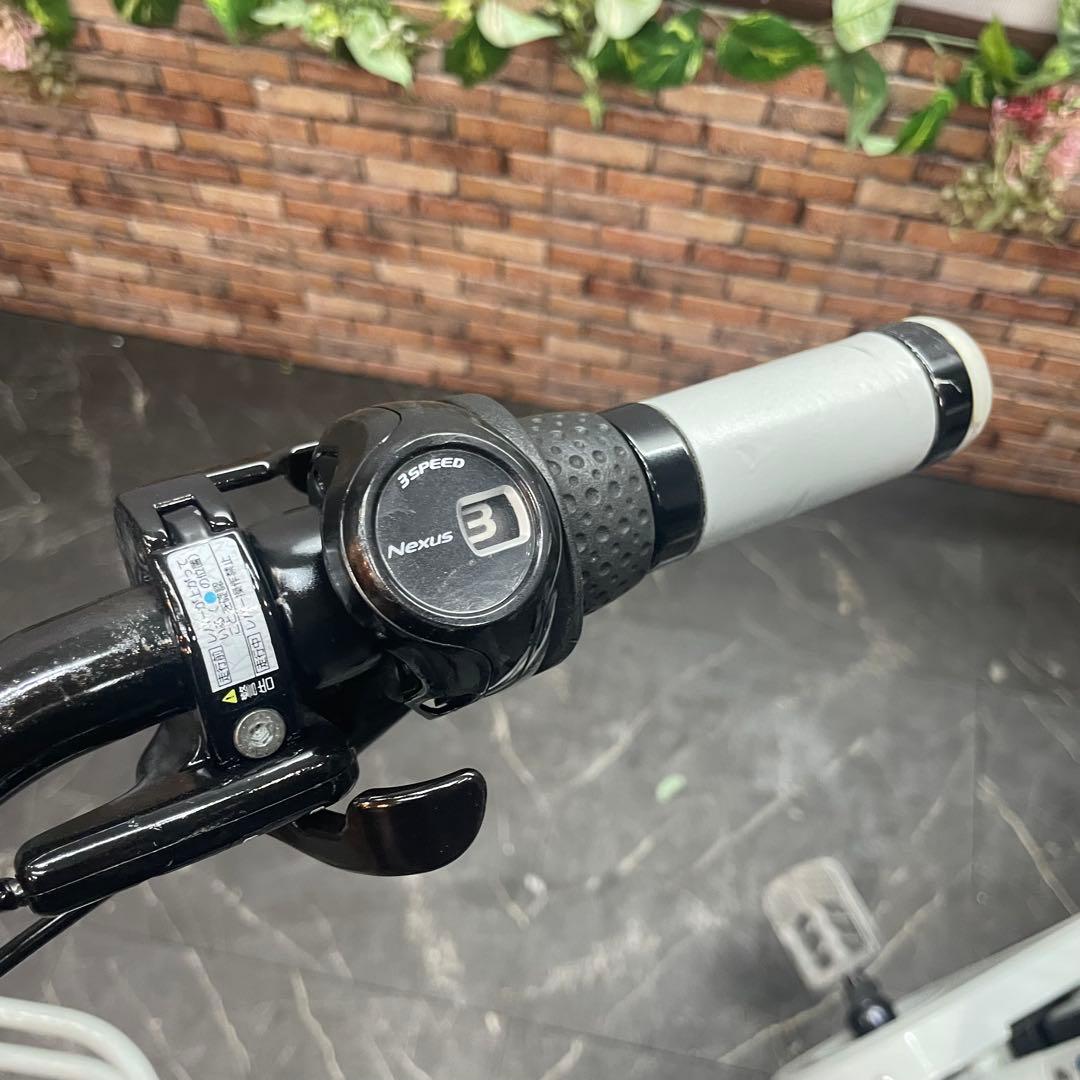 【79】電動自転車 ブリヂストン bikke ブルーグレー 20インチ