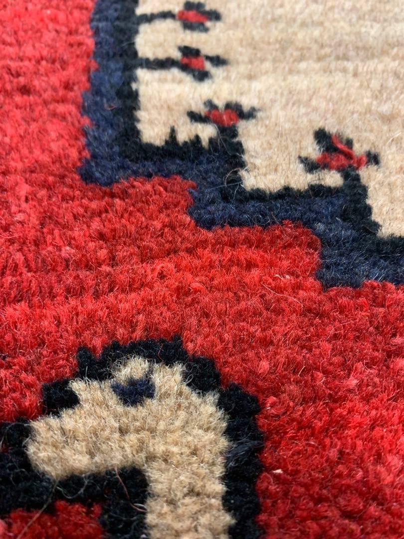 ヴィンテージラグ　ペルシャ絨毯　ギャッべ　トライバルラグ 235×155cm