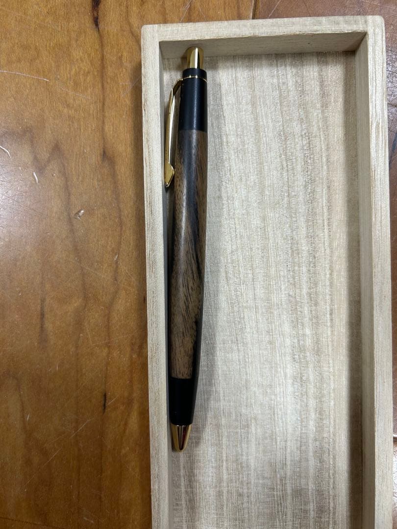 湯さま専用【野原工芸】【ジャンク】シャーペン　新型　特上黒柿
