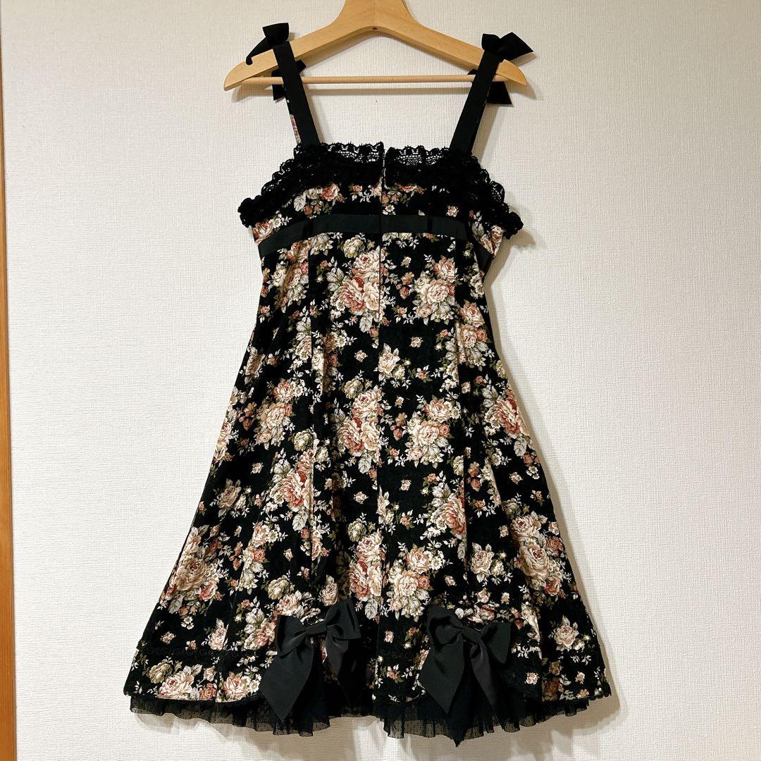 ALICE and the PIRATES 花柄　ジャンパースカート ワンピース