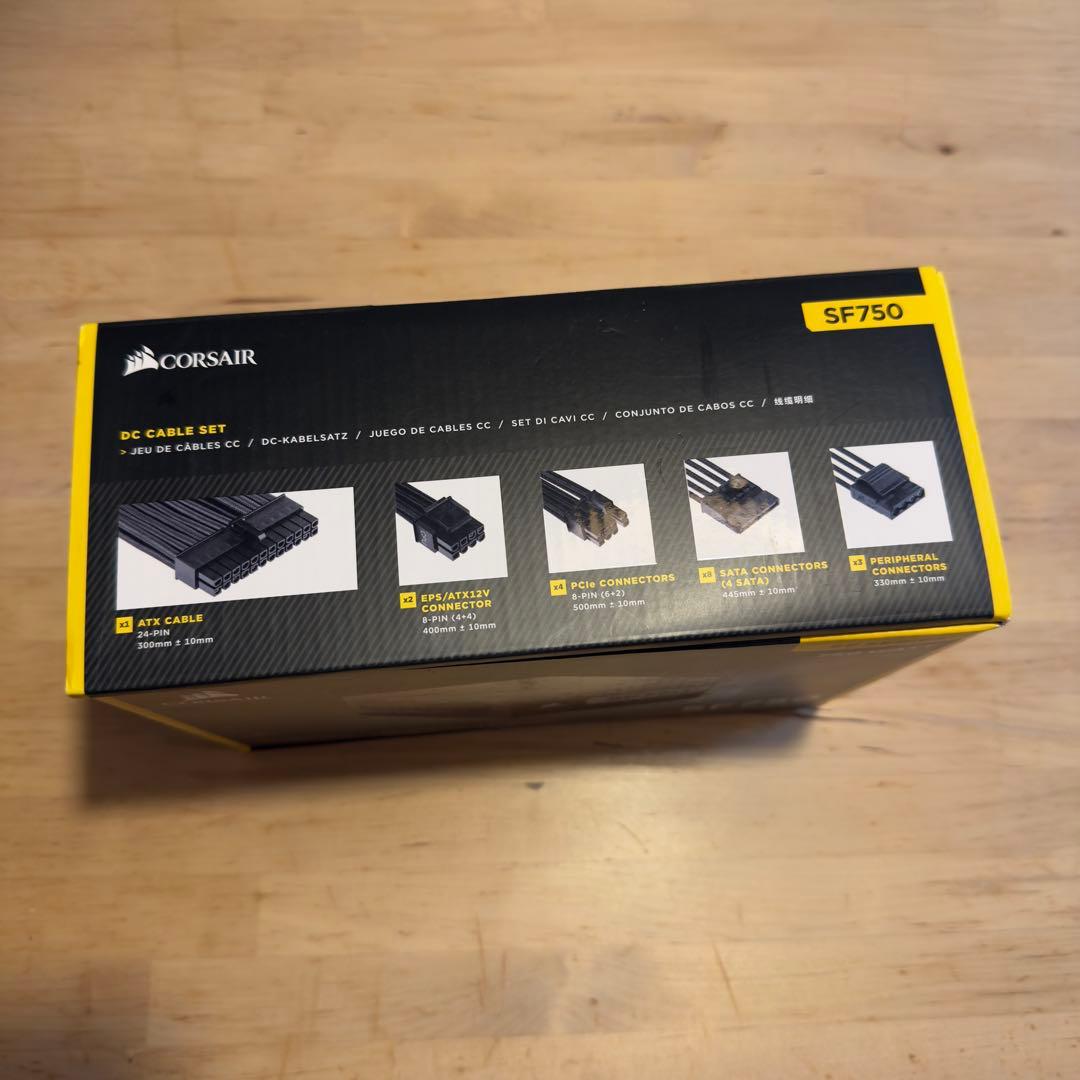 Corsair SF750 750W SFX電源ユニット 80+Platinum