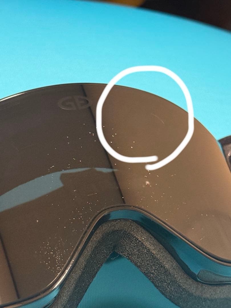 GOLDBERG ゴールドバーグ　VEIL フレームレス ブラック ゴーグル