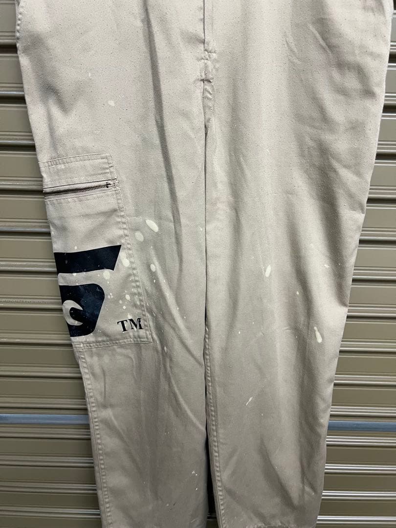 Snap-on ベージュ つなぎ　M