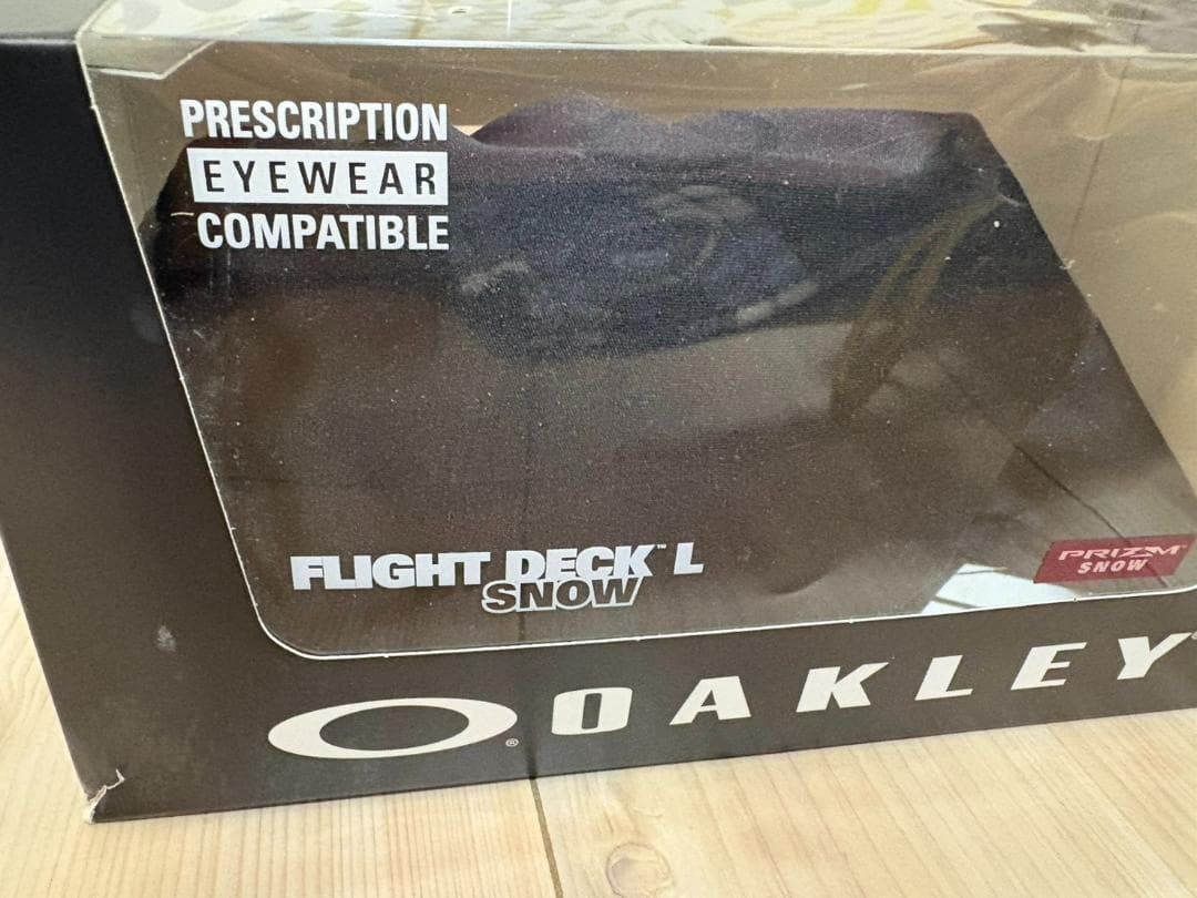 【美品】OAKLEY Flight Deck L PRIZM（スペアレンズ付）