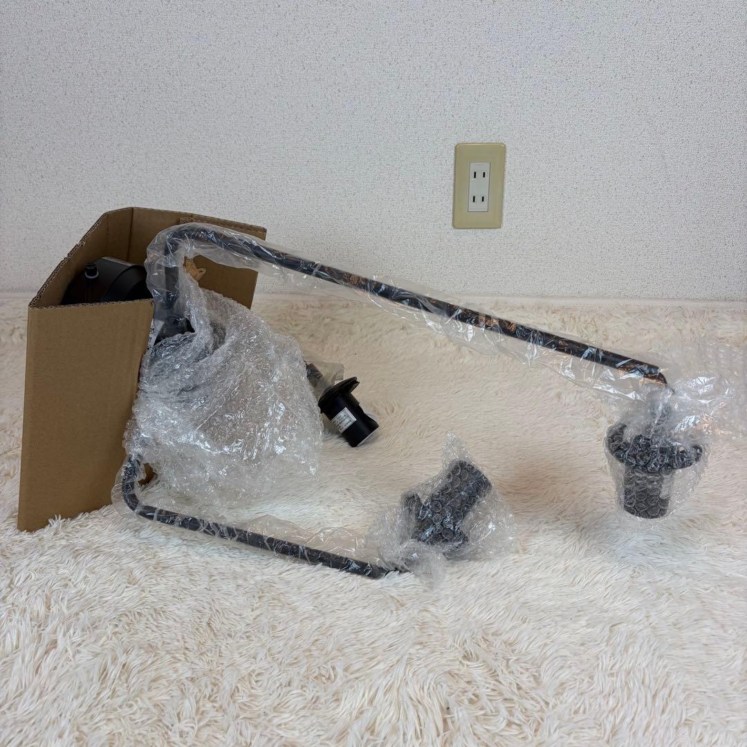 ニトリ ペンダントライト VERRE 3T グレー 照明 シーリングライト