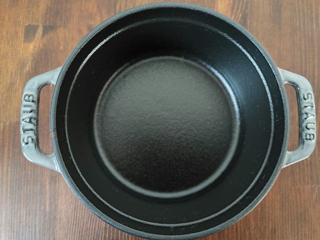 staub ピコ ココット ラウンド 12 グレー