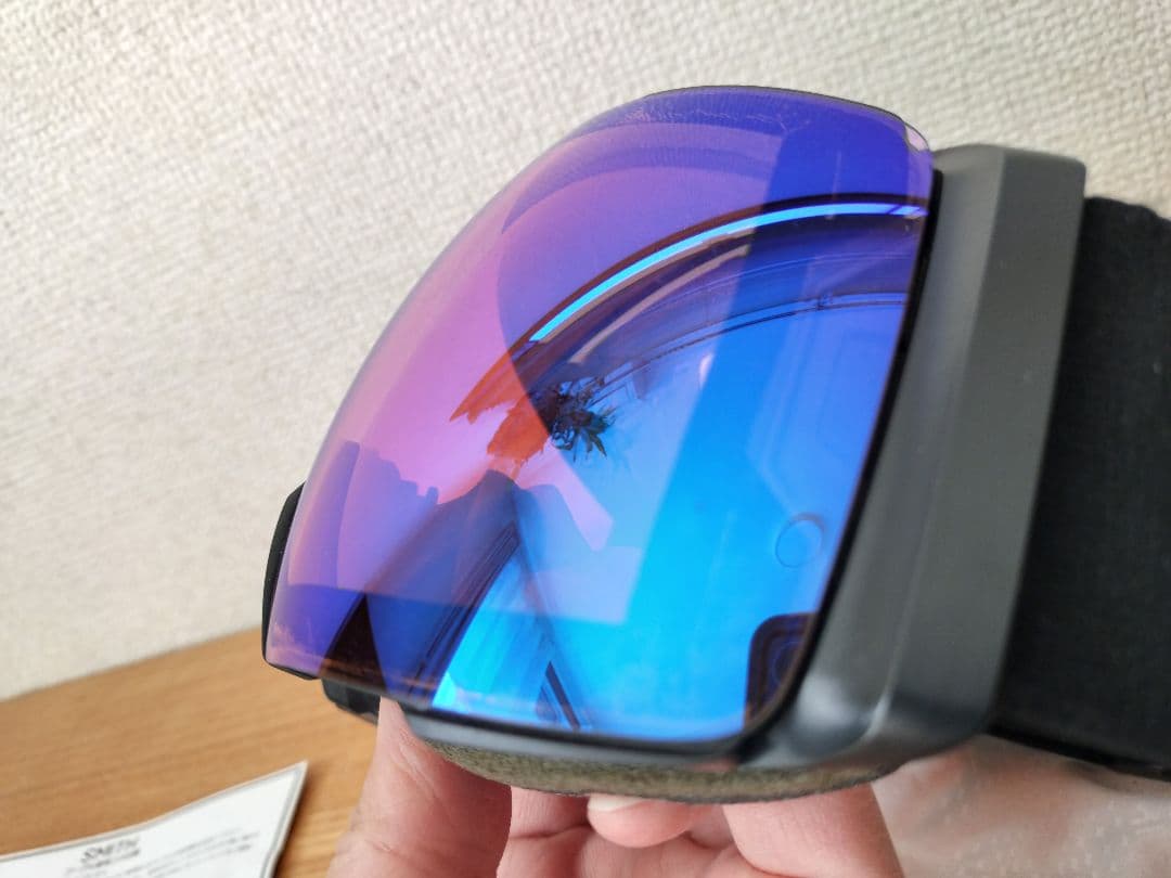 美品 SMITH I/O MAG XL ゴーグル Black アジアン