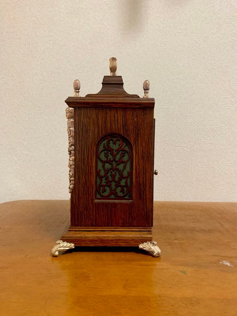 アンティーク WUBA Warmink 置時計 オランダ製 ムーンフェイズ