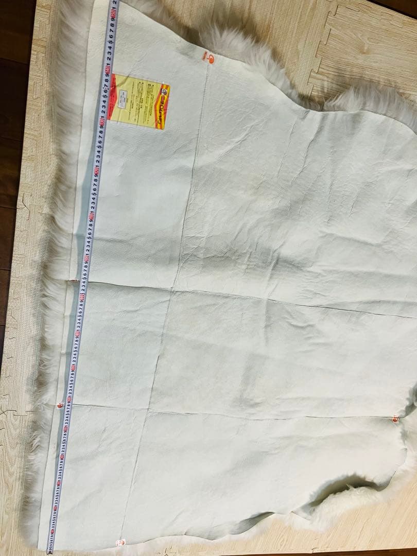 特大　ニチロムートン　ラグ　nichiro NICHIRO ラグマット　羊毛皮