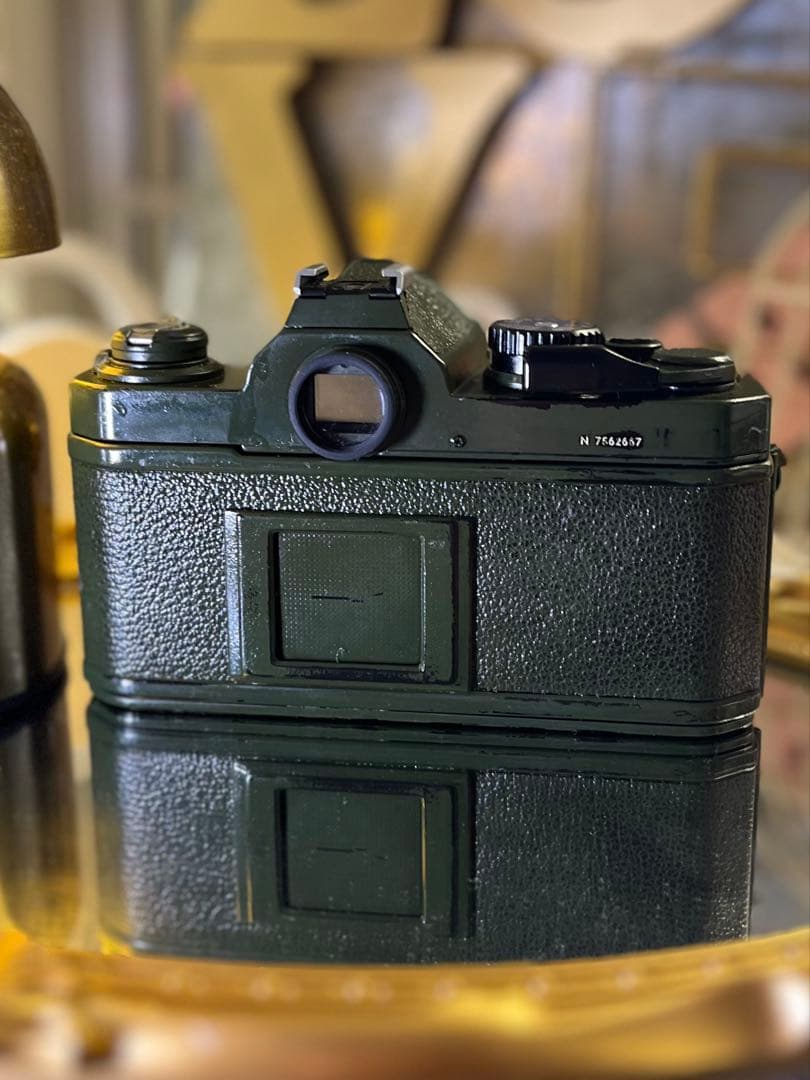Nikon FM2 New カスタム ミリタリーグリーン ワンオフ塗装ボディ
