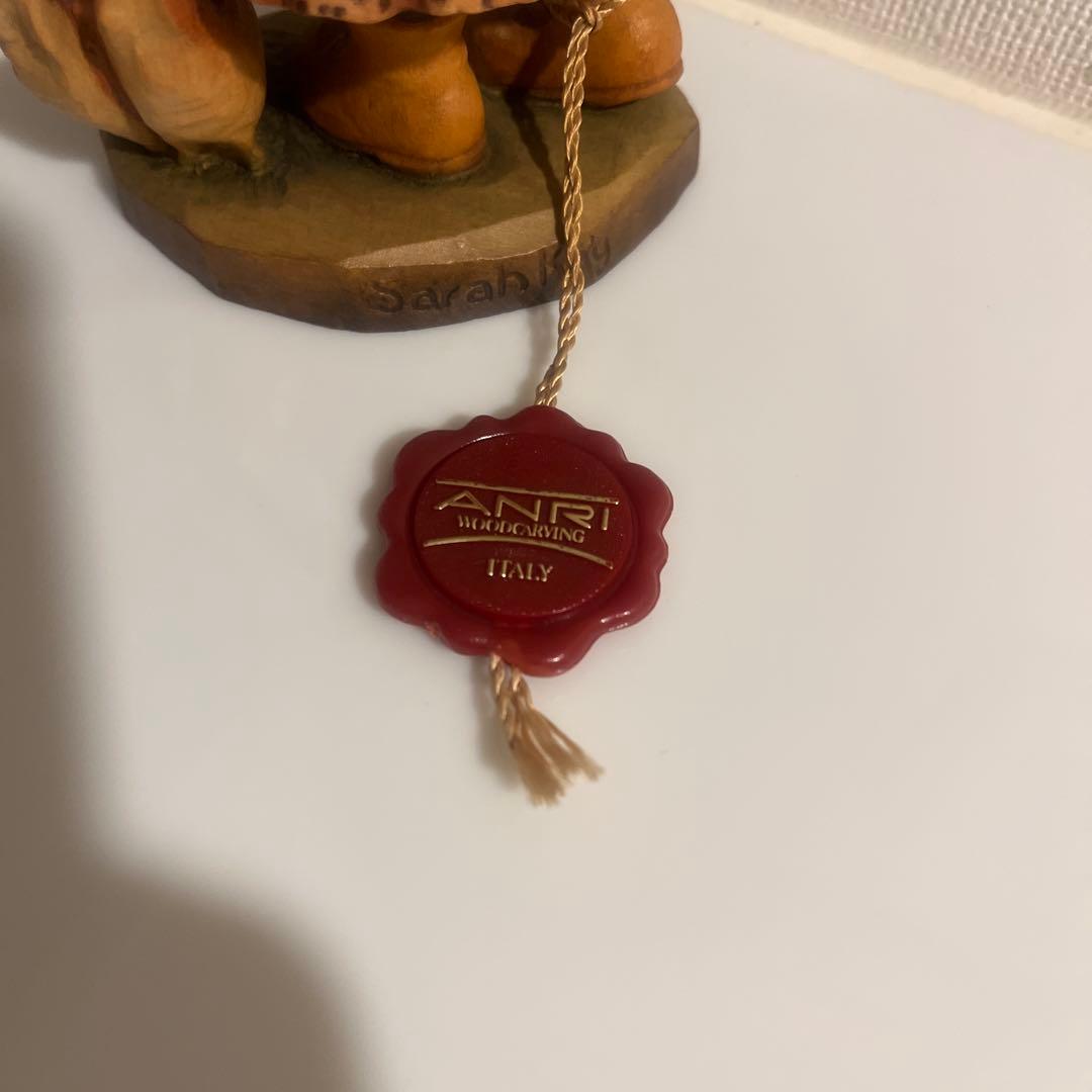 希少⭐︎アンリ人形 ANRI サラケイ アンティーク 木彫り人形4000体限定