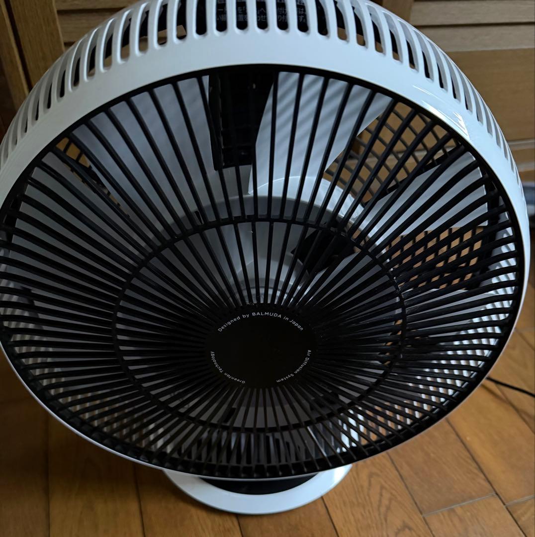 BALMUDA GreenFan ホワイト×ブラック EGF-3400-WK