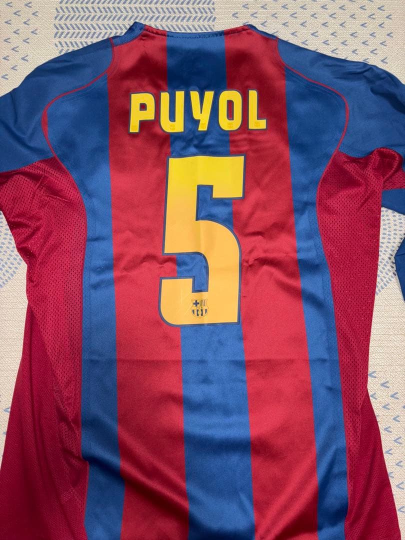 FC Barcelona Puyol 5番 シャツ