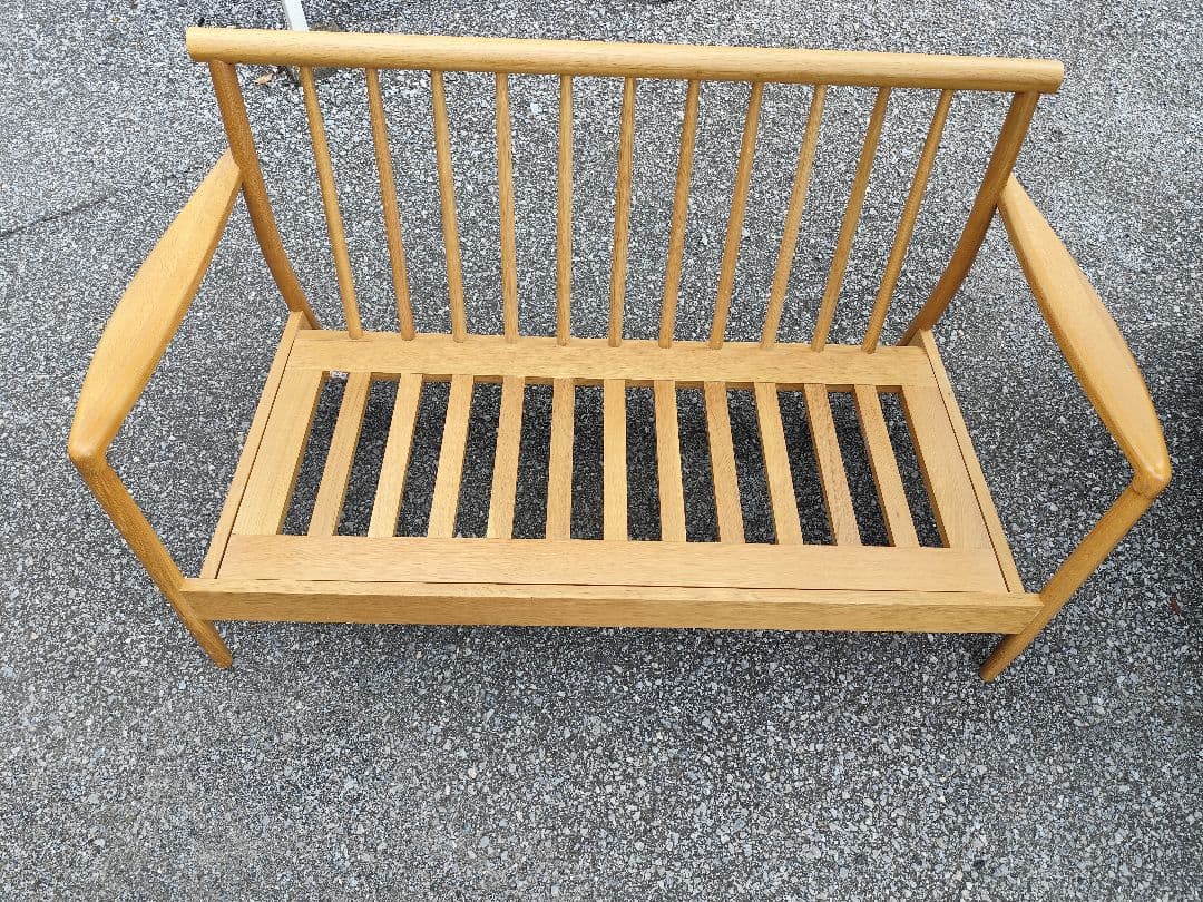 【東京インテリア】 オークライフソファ【美品】