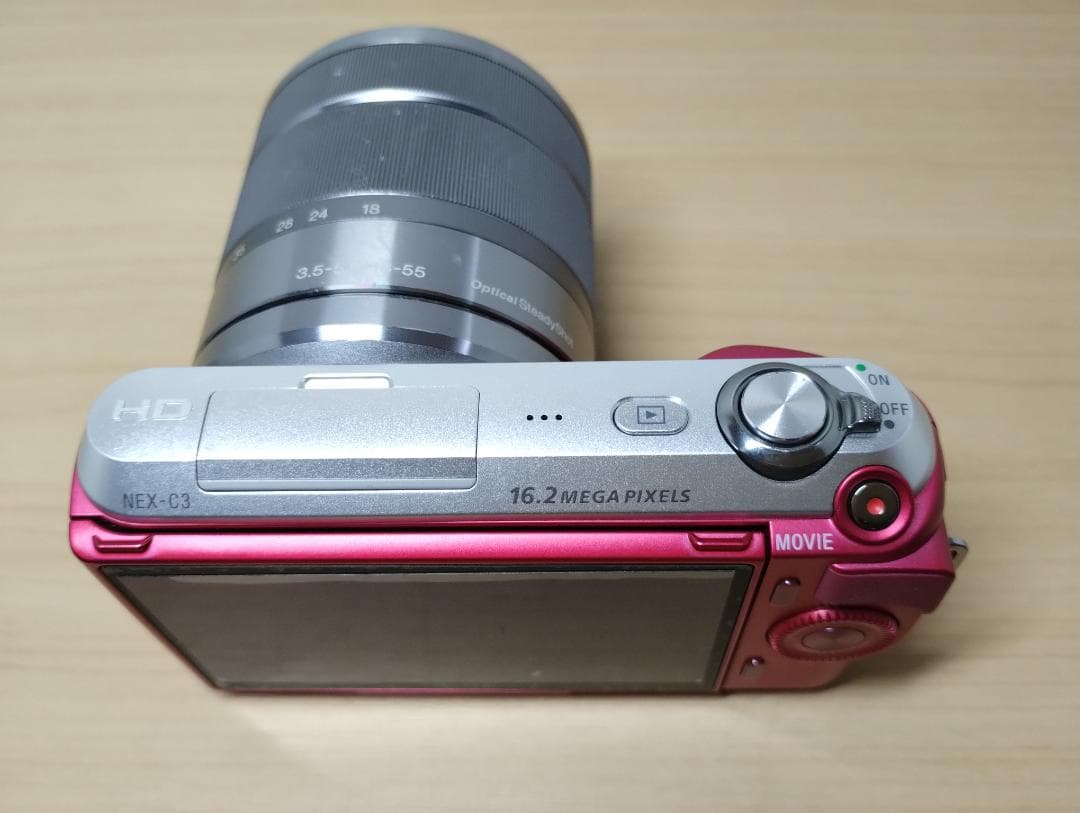 ✨人気✨ SONY α NEX-C3 ズームレンズキット ピンク ミラーレス