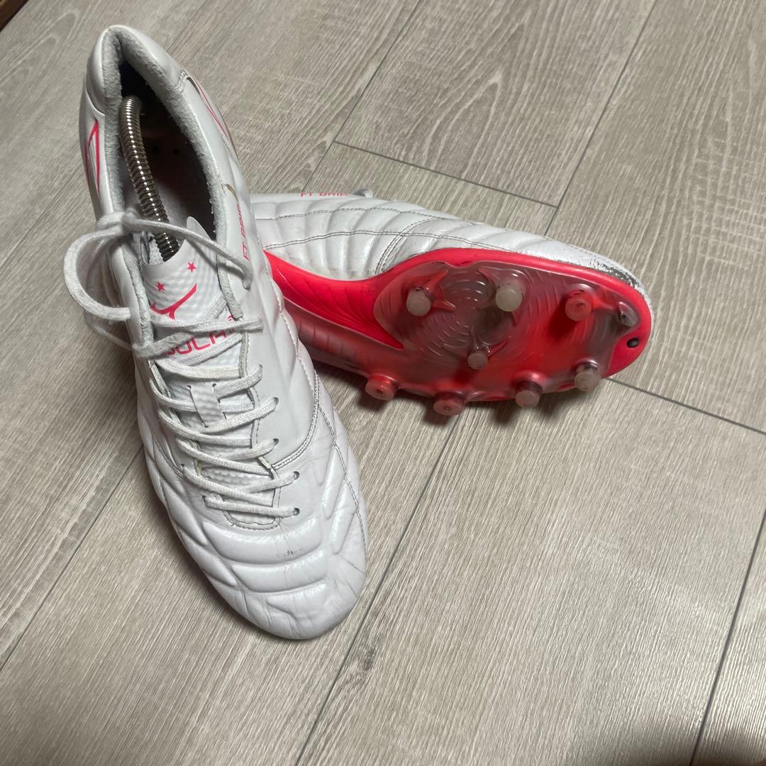 Mizuno レビュラジャパン ホワイト/ピンク　トップモデル