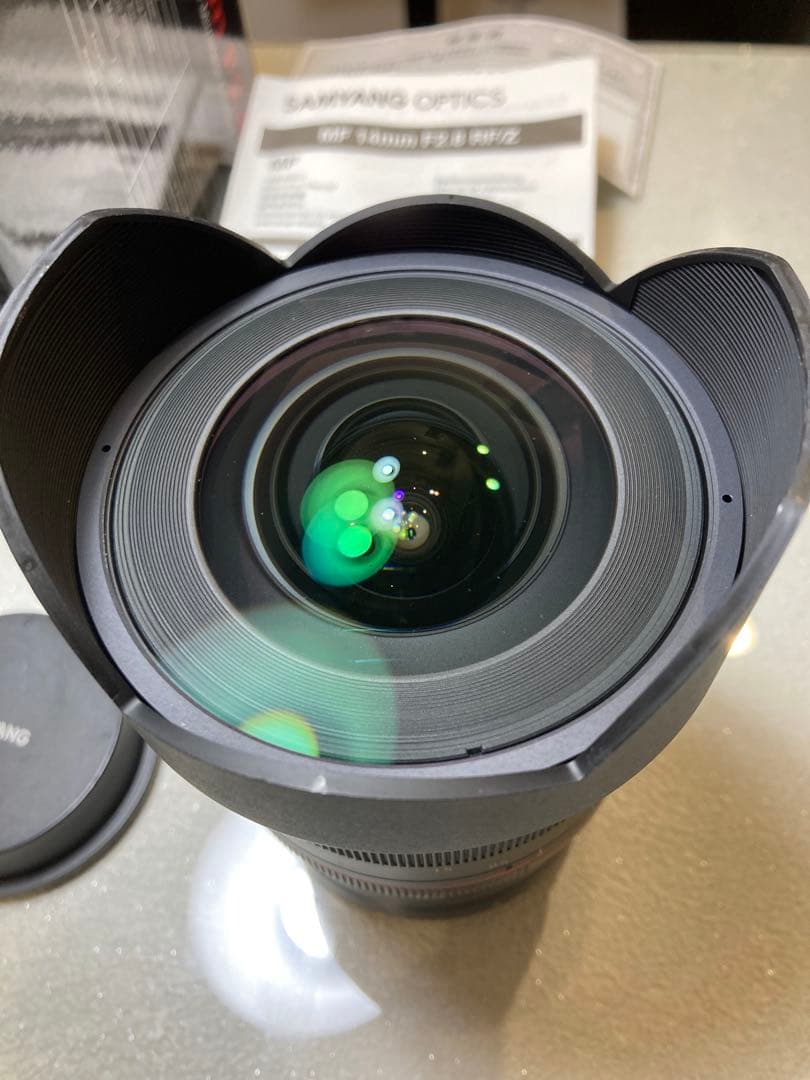 キャノンRFマウント　SAMYANG MF 14mm F2.8 単焦点レンズ