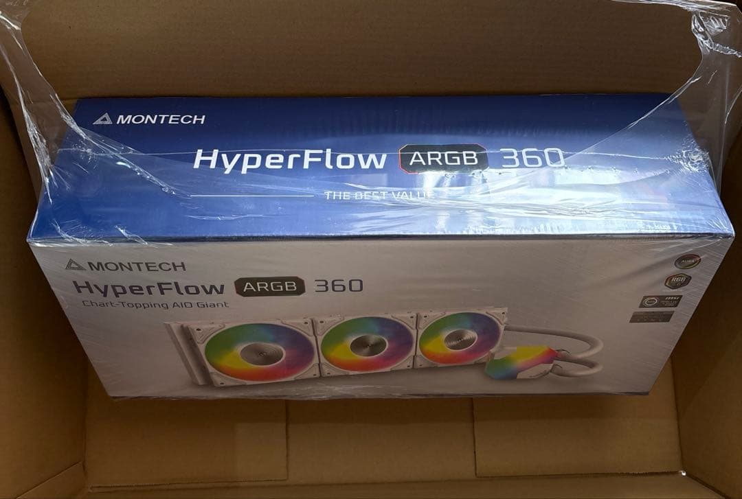 MONTECH HyperFlow ARGB 360 未使用品