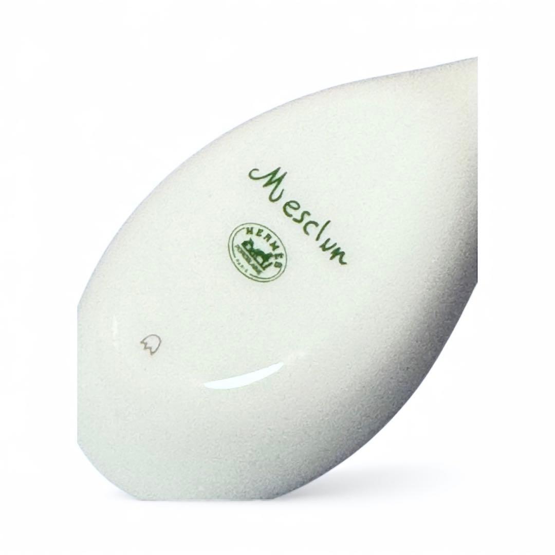 箱付き タグ付き未使用◆エルメス◆スープスプーン◆レンゲ◆メスクラン