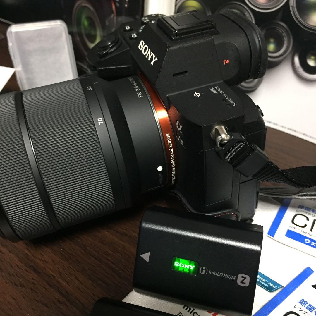 最終値下げ★すぐ使える★付属品多数★SONY★α7Ⅲ★ILCE-7M3K★a7Ⅲ