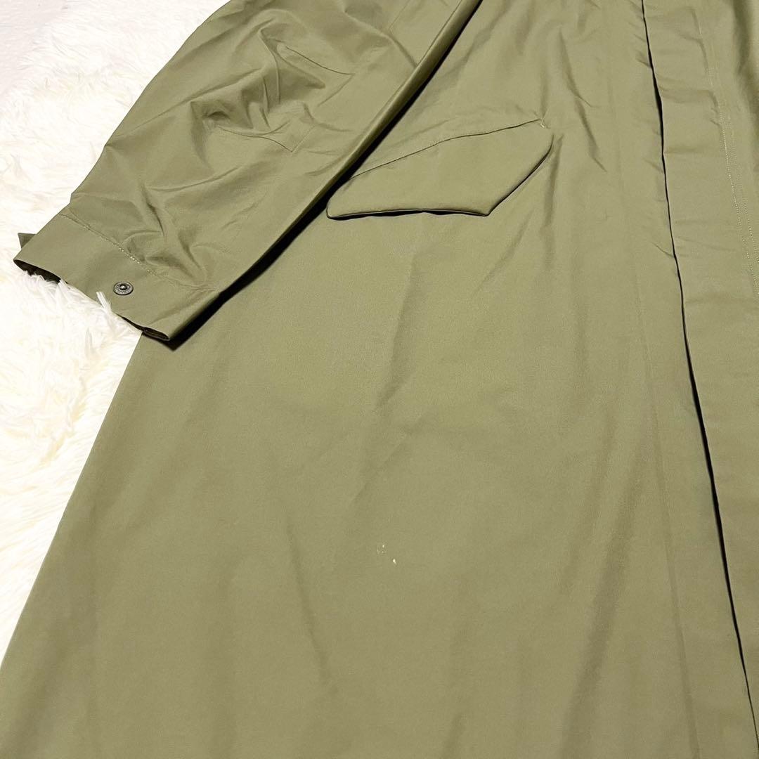 【美品】 HYKE ハイク PERTEX M65 オリーブ パーテックス コート