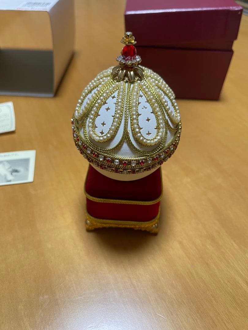 エッグアート オルゴール