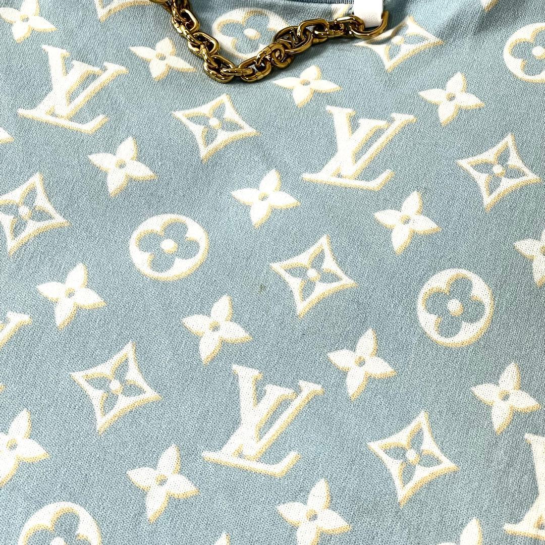 ルイヴィトン　ワンピース　ネックチェーン　モノグラム　23年　XSサイズ