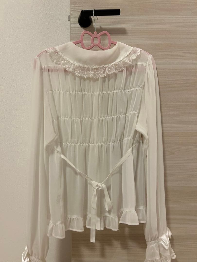 ベイビーザスターズシャインブライト　シフォン　ベビードールブラウス